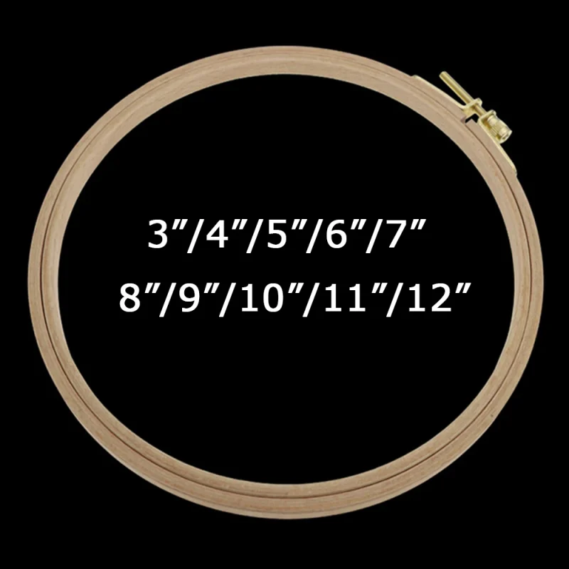 Super Embroidery / Cross Stitch Hoops with Hard Europe Beech Wood
